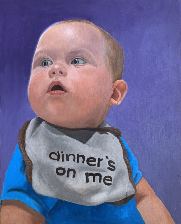 Portrait of my grandson Lucas